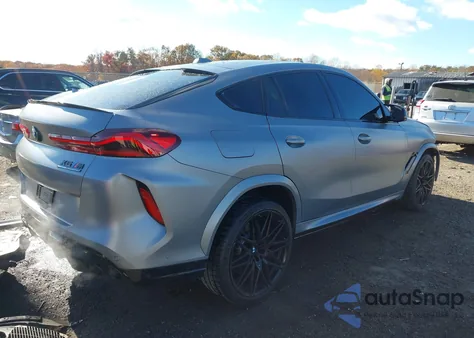 2025 BMW X6 M z USA, uszkodzony, nr VIN 5YM23ET06S9Y70480